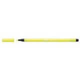 Stabilo 150/68/024 Neon Gul Fibre-Tip Pen M 1,0mm (10stk.)