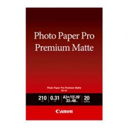 A3+ PM-101 Premium Matt Photo papir 20ark, Canon 8657B007