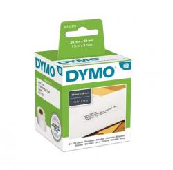 DYMO 99010 adr. etiket 28x89 mm, 2 ruller x 130 labels, S0722370