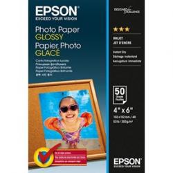 10x15cm Photo Paper Glossy 50 sheet, Epson C13S042547
