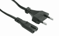 MicroConnect Power Cord Notebook 1.8m Black, PE030718