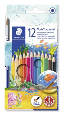 Farveblyant Noris Club Akvarel ass (12), Staedtler 144 10NC12