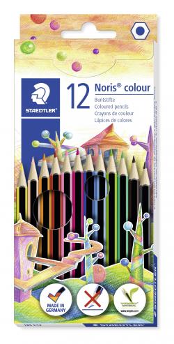 Farveblyant Noris Colour ass (12), Staedtler 185 C12