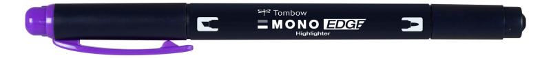 Overstregningspen MONO edge lilla, Tombow WA-TC97, 4stk