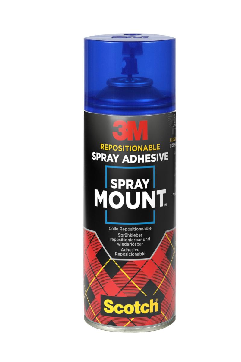Spraylim Spray Mount flytbar 400ml, 3M 7100296969