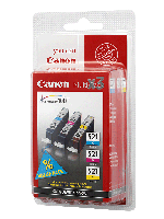 CLI-521CMY Værdi pakke med alle tre farver, original Canon