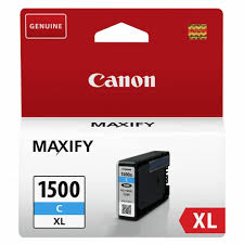 Blkpatron PGI-1500C XL Cyan, hj kapacitet 9193B001 Original Canon