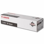 Tonerpatron C-EXV18 sort, original Canon 0386B002 (8.400s)