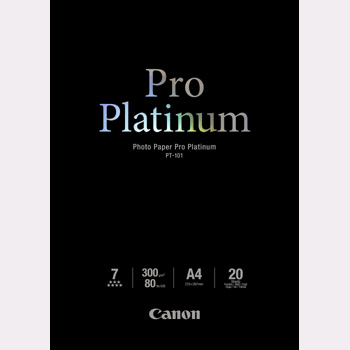 A4 Canon PT-101 foto Papir Pro Platinum 300g (20ark)