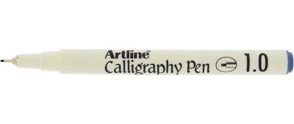 Calligraphy Pen 1.0 bl, Artline EK-241 blue, 12stk