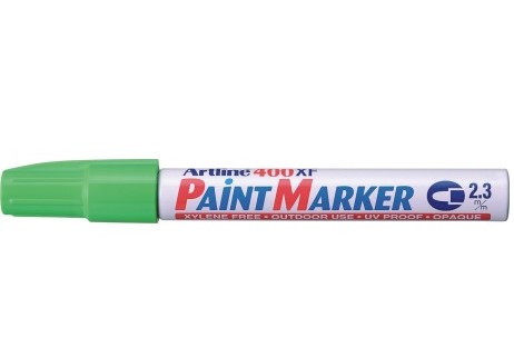 Marker 400XF Paint grn, Artline EK-400XF green, 12stk
