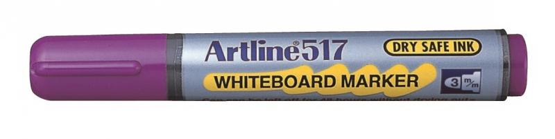 whiteboard Marker 517 lilla, Artline EK-517 purple, 12stk