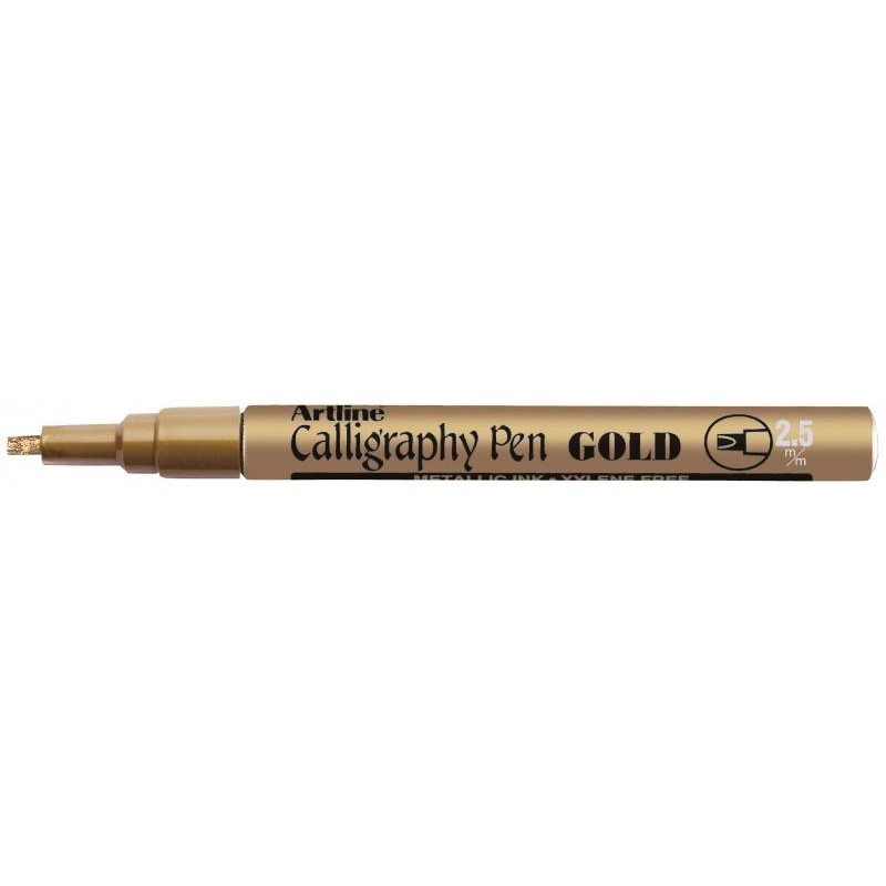 Metallic Calligraphy 993 guld, Artline EK-993 gold, 12stk