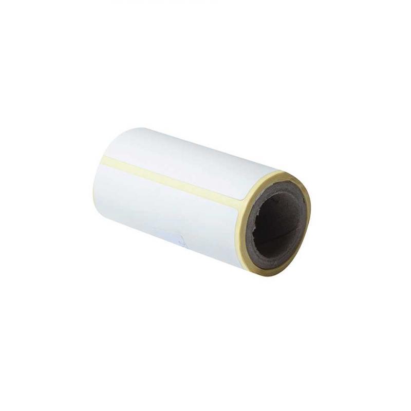 Direct Thermal Die-Cut Label Roll 76mmx44mm, Brother BDE1J044076040, 24stk