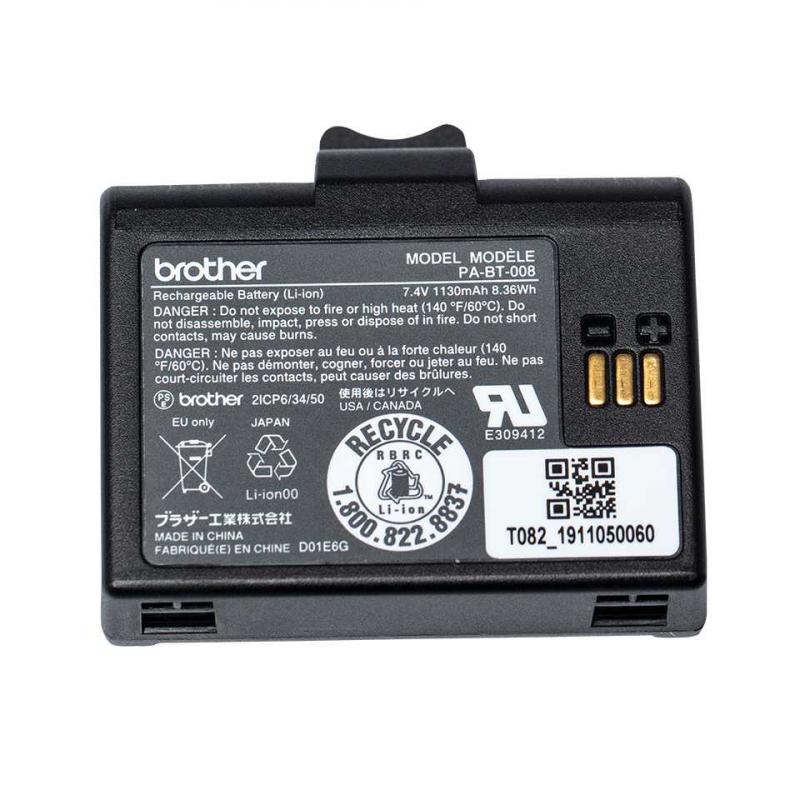 Brother Chargeable Li-ion battery (RJ-2035B/2055WB), Brother PABT008