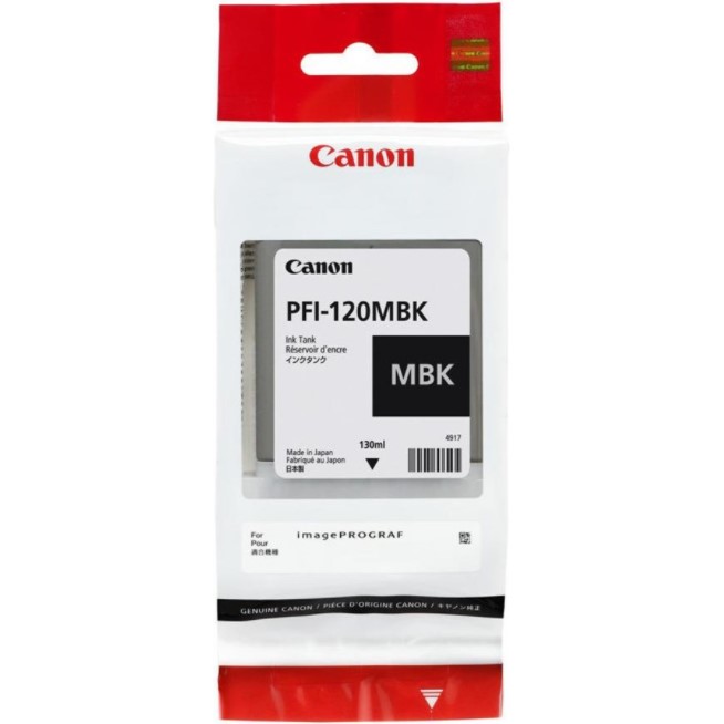 PFI-120MBK mat sort blkpatron, Canon 2884C001