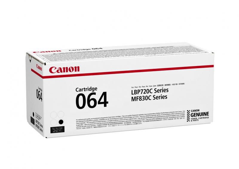 064HBK sort Toner kassette 13.5K, Canon 4938C001