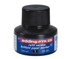 Edding PTK25-1 sort refill blk til Edding 30 og 33