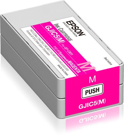 GJIC5M Ink cartridge for ColorWorks C831 Magenta, Epson C13S020565
