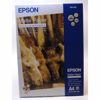 A4 Matte Paper - Heavyweight, Epson C13S041256