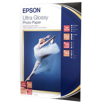 A4 ultra glossy photo paper (15), Epson C13S041927