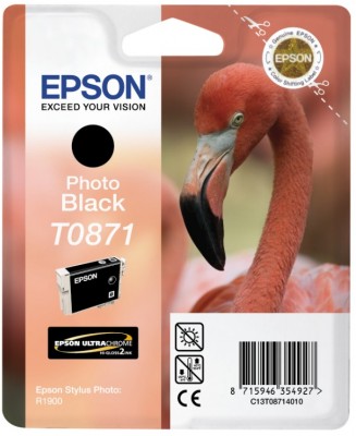 Epson blækpatron C13T08714010 photo sort (5.630s)