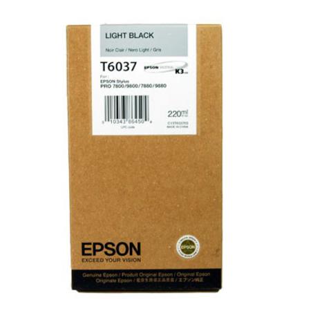 Blkpatron C13T603700 Lys sort Original Epson