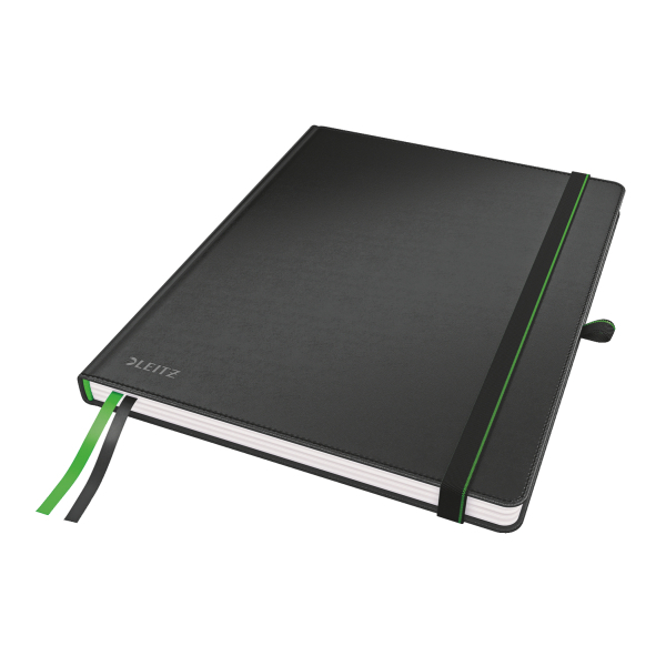 Notesbog Leitz Complete iPad strrelse kvadreret 96 g 80 ark, Sort, varenr. 44730095