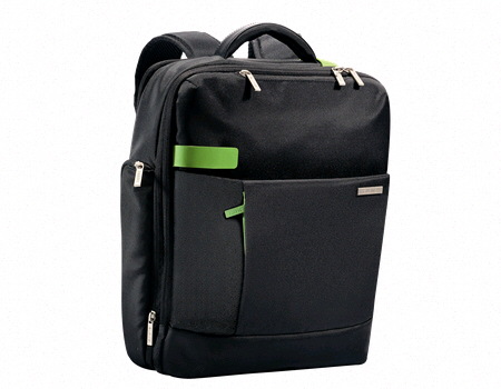 Rygsk Laptop Smart Traveller 15.6 sort, varenr. 60170095