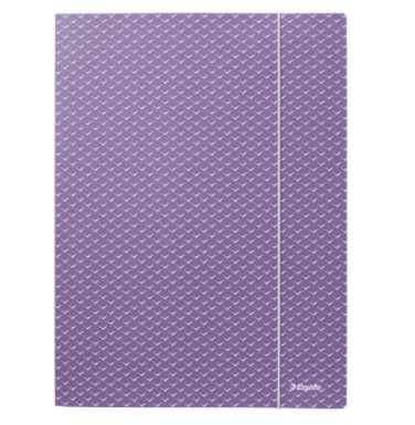 3-klap mappe Colour'Breeze karton A4 lavendel, Esselte 628495, 4stk