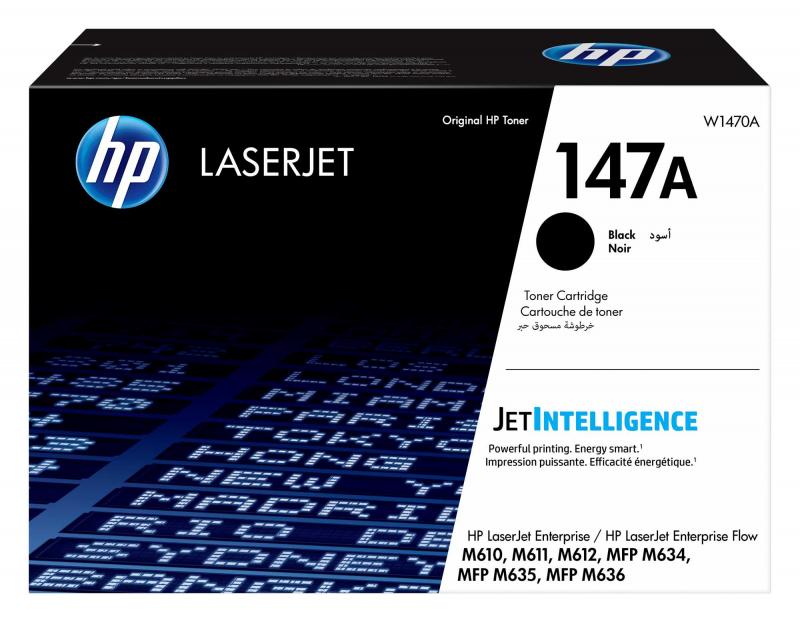 HP 147A sort LaserJet Toner 10.5k, HP W1470A