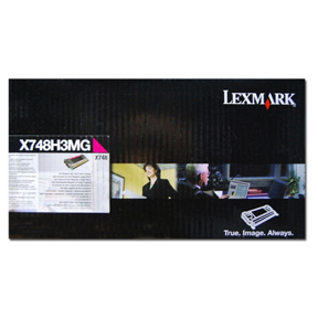 X748 magenta toner 10k (Corporate), Lexmark X748H3MG