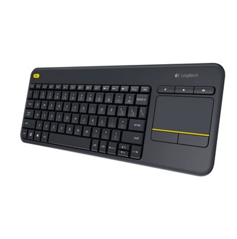 K400 Plus trdls Touch Keyboard, mrk (Nordic), Logitech 920-007141