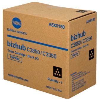 Bizhub C3350 toner sort 10K, Minolta A5X0150