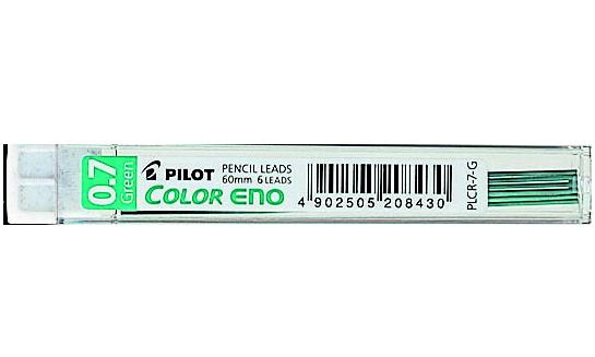 Stifter farvede Color ENO 0,7mm HB turkis (6), Pilot PLCR-7-SL,12stk