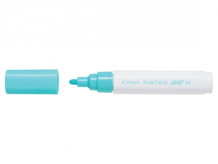 Marker Pintor Medium 1,4 pastel grn, Pilot SW-PT-M-PG, 6stk