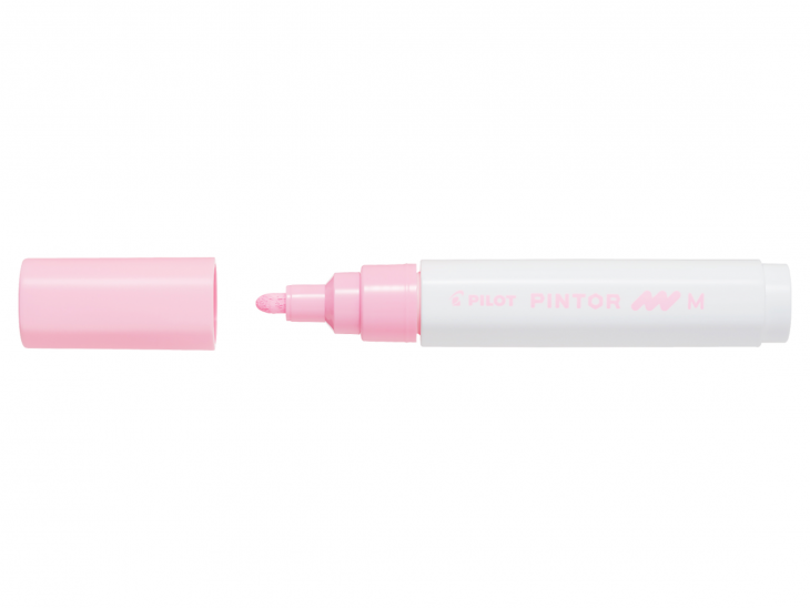 Marker Pintor Medium 1,4 pastel pink, Pilot SW-PT-M-PP, 6stk