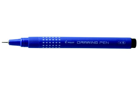 Filtpen m/htte Drawing Pen 0,1mm sort, Pilot SWN-DR-1,12stk