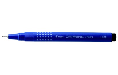 Filtpen m/htte Drawing Pen 0,2mm sort, Pilot SWN-DR-2,12stk