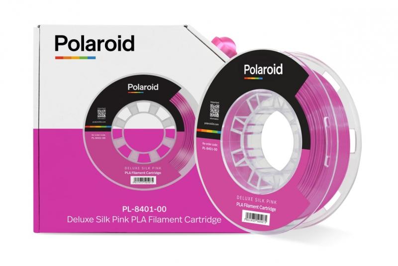 Filament 250g Deluxe Silk PLA 1,75mm Pink, Polaroid PL-8401-00