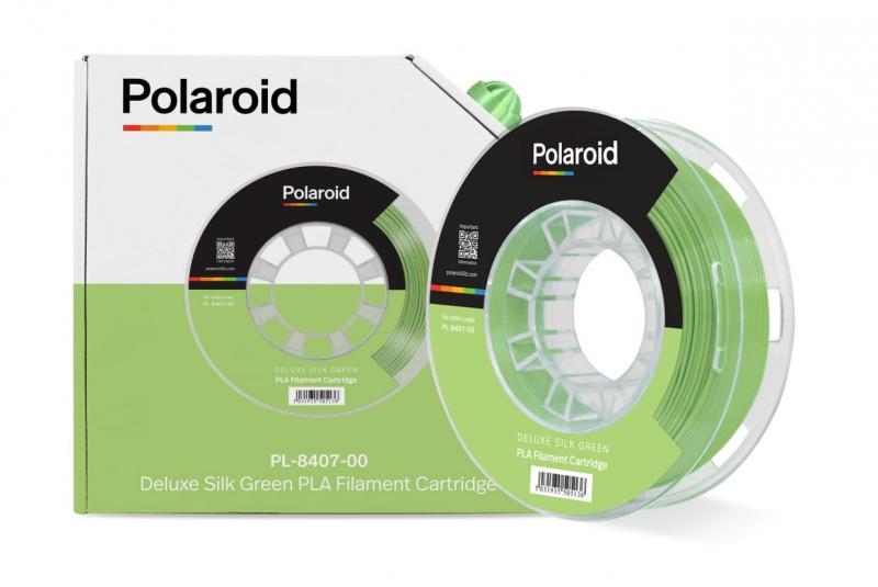 Filament 250g Deluxe Silk PLA 1,75mm Grn, Polaroid PL-8407-00