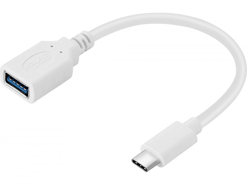 USB-C to USB 3.0 Converter, hvid, Sandberg 136-05