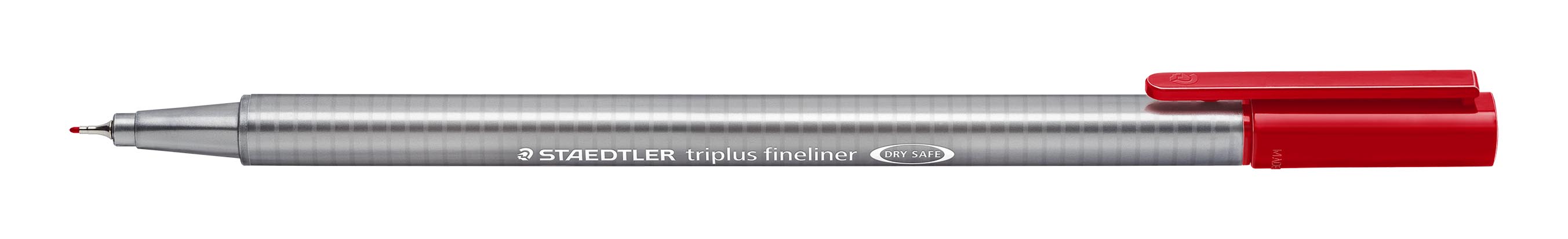 Fineliner Triplus 0,3mm rd, Staedtler 334-2,10stk