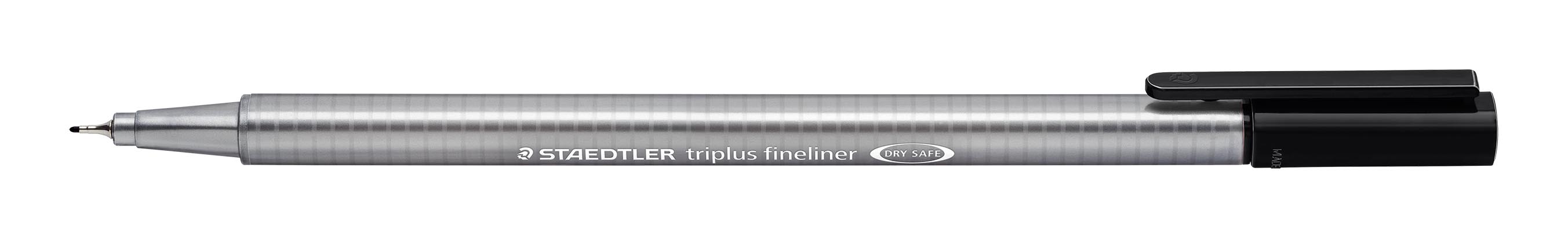 Fineliner Triplus 0,3mm sort, Staedtler 334-9,10stk