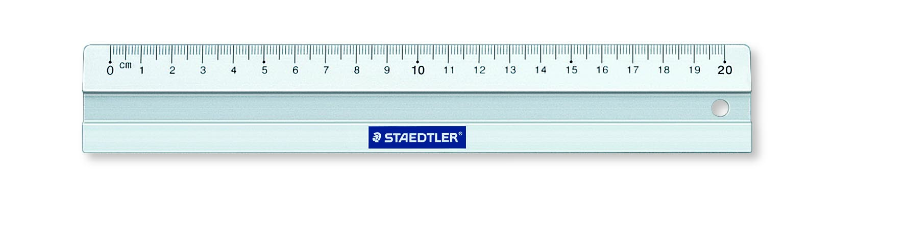 Lineal aluminium 20cm, Staedtler 563 20