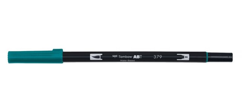 Marker ABT Dual Brush 379 jade grn, Tombow ABT-379, 6stk