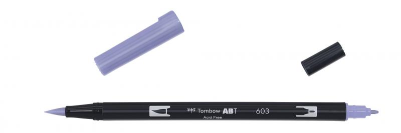 Marker ABT Dual Brush 603 periwinkle, Tombow ABT-603, 6stk