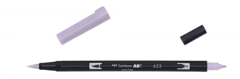 Marker ABT Dual Brush 623 purple sage, Tombow ABT-623, 6stk
