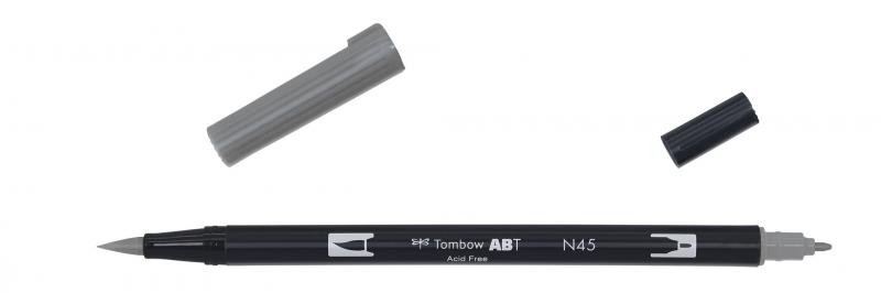 Marker ABT Dual Brush N45 cool gr 10, Tombow ABT-N45, 6stk