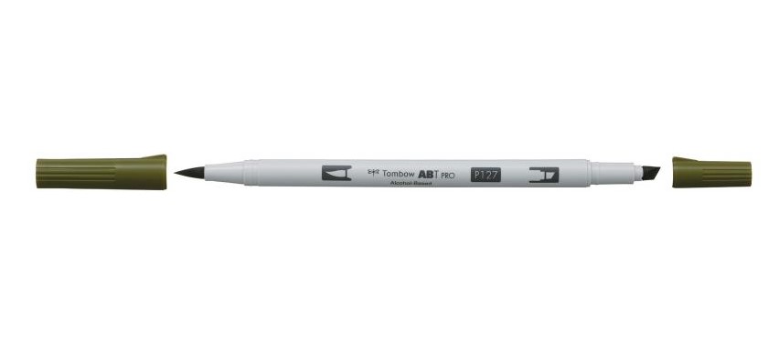 Marker ABT PRO Dual Brush 127 artichoke, Tombow ABTP-127, 6stk